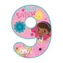 Doc McStuffins Number 9 Edible Icing Image